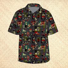 Load image into Gallery viewer, PRE ORDER, &#39;Ya Filthy Animals&#39; Modern Fit Button-Up Shirt - Unisex
