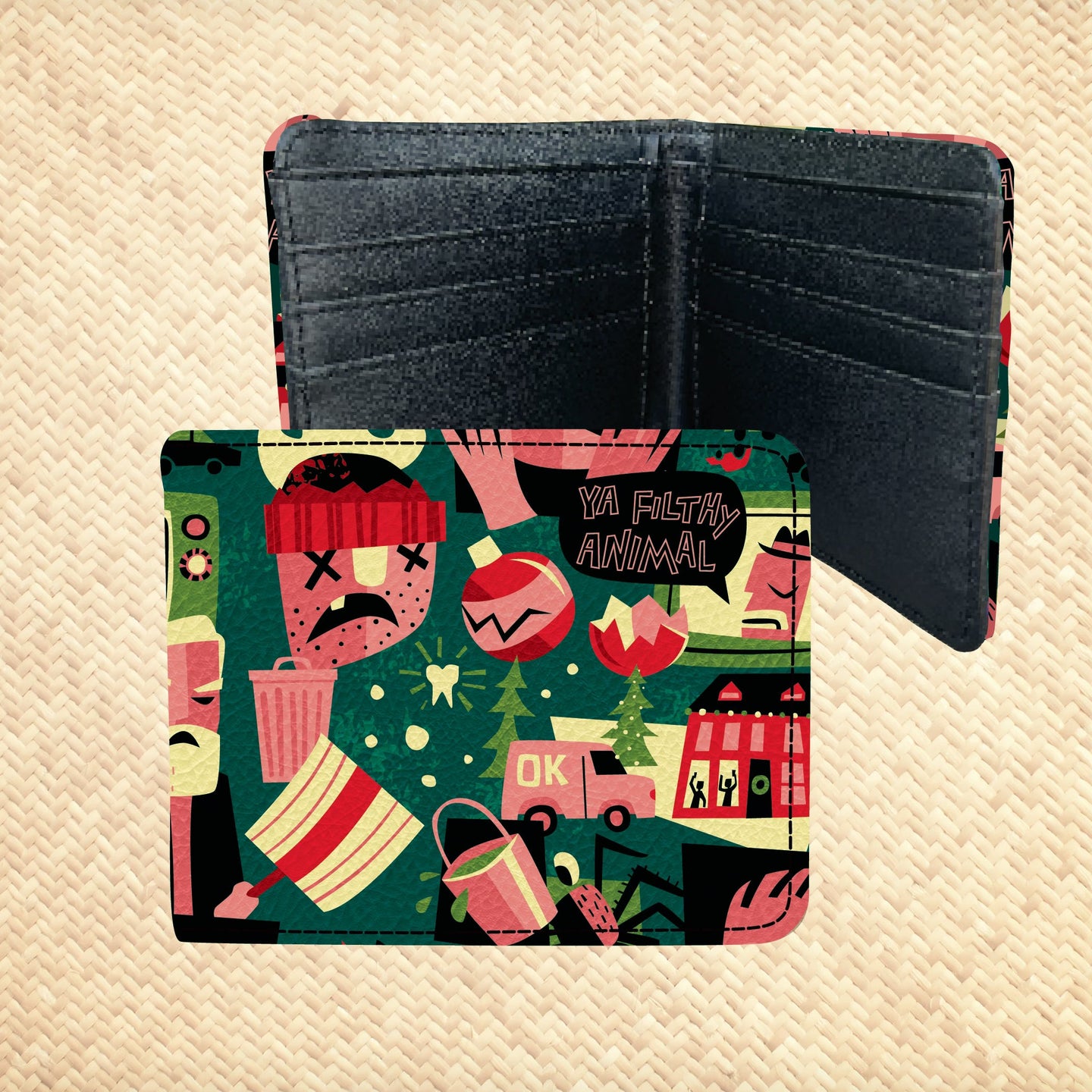 Jeff Granito's 'Ya Filthy Animals' Billfold Wallet - Rolling Pre-Order / Ready to Ship!