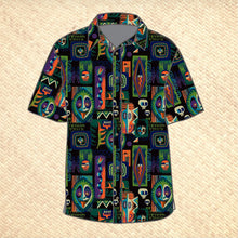 Load image into Gallery viewer, PRE ORDER, &#39;Strange and Unusual&#39; Modern Fit with Flex Button-Up Shirt - Unisex
