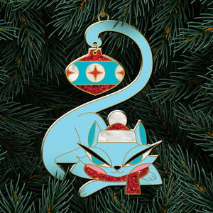 'Festive Feline' Holiday Ornament - Pre-Order