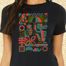 Load image into Gallery viewer, It&#39;s A Tiki World Womens Tee
