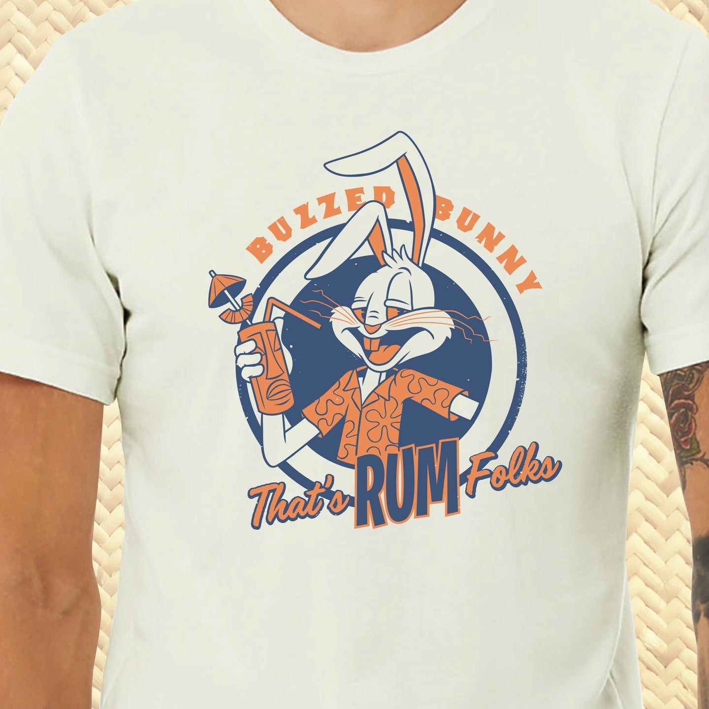 Jeff Granito's 'Buzzed Bunny Citron' Unisex Tee - Ready to Ship!