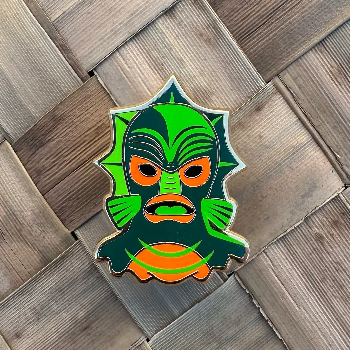 Jeff Granito's 'Creature Feature' Enamel Pin - Ready to Ship!