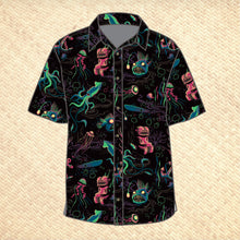 Load image into Gallery viewer, PRE ORDER, &#39;Dwellers of the Deep&#39; Unisex Button-Up Shirt
