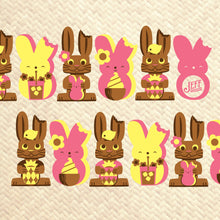 Load image into Gallery viewer, Jeff Granito's 'Marshmallow Bunnies' Mai Tai Cocktail Glass (1) - Ships Late March!
