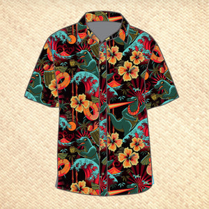 'Rumzilla' Modern Fit Button-Up Shirt - Unisex - Rolling Pre-Order / Ready to Ship!