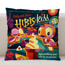 Load image into Gallery viewer, Hibis-Kiss Hideaway Personalized Pillow Cover - Limited Time Pre-Order

