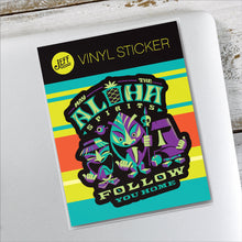Load image into Gallery viewer, Jeff Granito&#39;s &#39;Aloha Spirits&#39; Vinyl Sticker - Ready to Ship!
