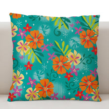 Load image into Gallery viewer, Jeff Granito&#39;s &#39;Tiki Belle Daylight&#39; Pillow Cover - Ready to Ship! (FREE SHIPPING in U.S.)
