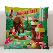Load image into Gallery viewer, Jeff Granito's 'Jungle Bell' Pillow Cover - Ready to Ship!
