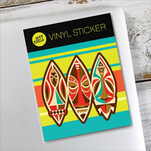 Jeff Granito's 'Masks' Vinyl Sticker - Ready to Ship!
