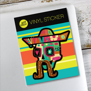 Jeff Granito's 'Dia De Los Churros' Vinyl Sticker - Ready to Ship!