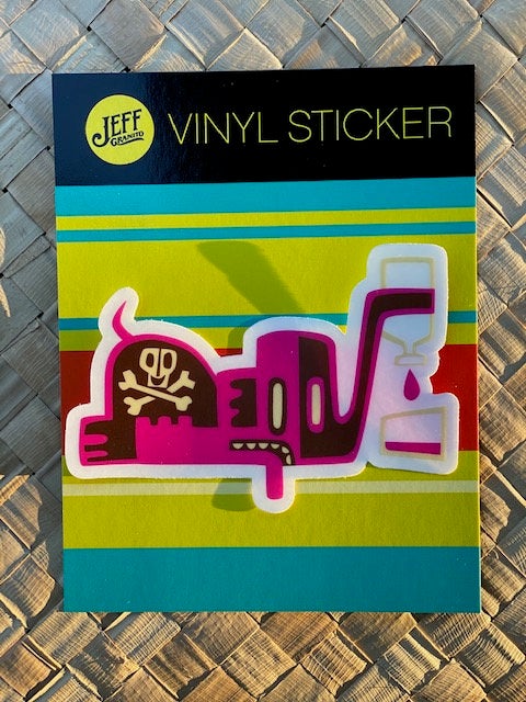 Jeff Granito's 'Drink Elephant' Vinyl Sticker - Ready to Ship!
