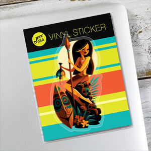 Jeff Granito's 'Be-Heading to the Altar' Vinyl Sticker - Ready to Ship!