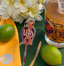 Load image into Gallery viewer, Rum Outta Time Metal Enamel Swizzle Stick - Ready to Ship!
