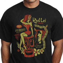 Load image into Gallery viewer, Jeff Granito&#39;s &#39;Red Lei Lounge&#39; Unisex Tee - Ready to Ship!
