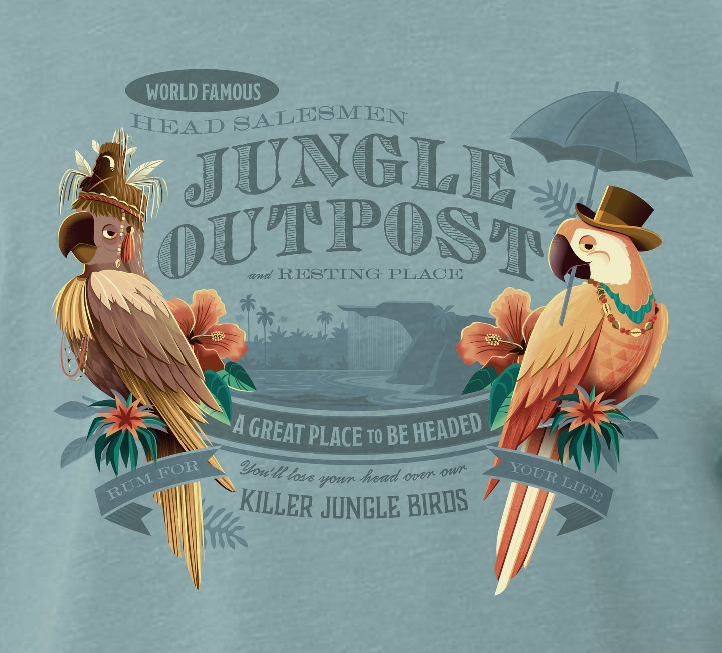 Jeff Granito's 'Head Salesmen Trading Outpost' Unisex Tee