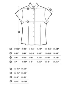 Jeff Granito's 'Seas & Greetings' Classic Aloha Button Up-Shirt - Womens - Pre-Order (FREE SHIPPING in U.S.)
