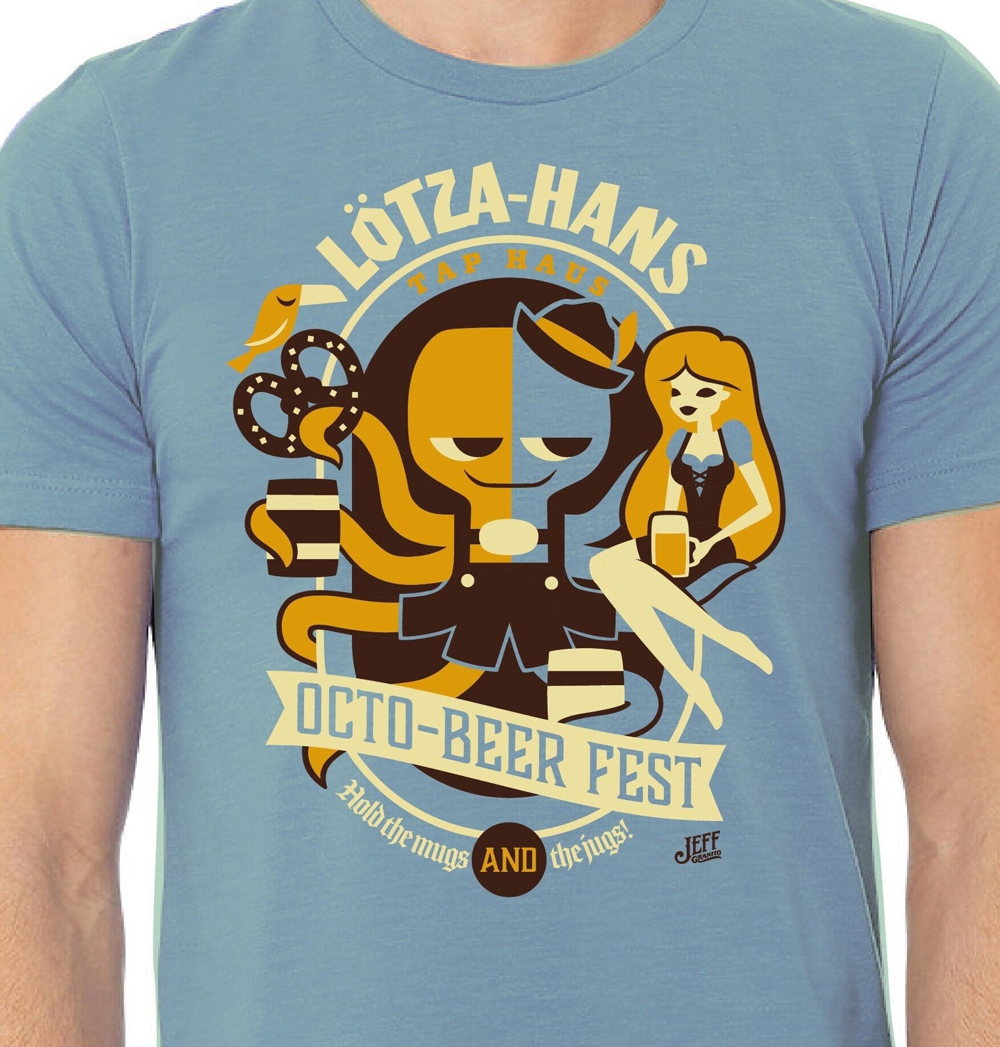 Jeff Granito's 'Lotza Hans' Unisex Tee - Ready to Ship!