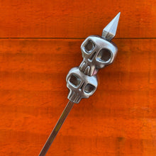 Load image into Gallery viewer, Be-Headed Sculpted Metal Swizzle Stick - Ready to Ship!
