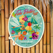 Load image into Gallery viewer, Tiki Belle Personalized Metal Sign
