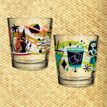 Load image into Gallery viewer, Jeff Granito's 'Cosmic Cocktails' Mai Tai Cocktail Glass (1) - Ready to Ship!
