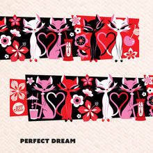 Load image into Gallery viewer, Jeff Granito's 'Love Cats' Mai Tai Cocktail Glass (1) - Ships Early February!
