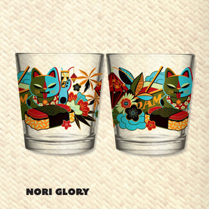 Jeff Granito's 'Mewsubi' Mai Tai Cocktail Glass (1) - Pre Order
