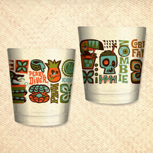 Load image into Gallery viewer, Jeff Granito&#39;s &#39;Mixed Drinks&#39; Mai Tai Cocktail Glass - Ready to Ship!
