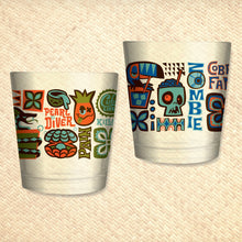 Load image into Gallery viewer, Jeff Granito&#39;s &#39;Mixed Drinks&#39; Mai Tai Cocktail Glass - Ready to Ship!
