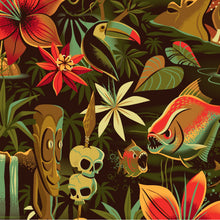 Load image into Gallery viewer, Jeff Granito's 'Piranha River Cruise' Park Bag - Rolling Pre-Order / Ready to Ship!
