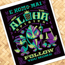 Load image into Gallery viewer, Aloha Spirits Purple Print
