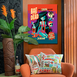Bae of the Dead Autographed Canvas Giclee