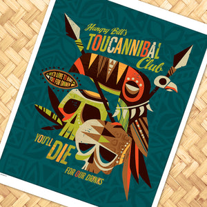 Toucannibal Print