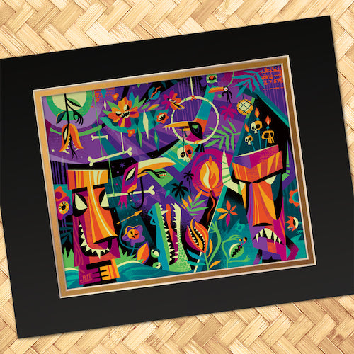 Enchanted Tiki of Doom Print – Jeff Granito Designs