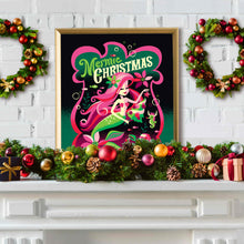 Load image into Gallery viewer, Emerald Mermie Christmas Print
