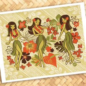 Hula Floral Print
