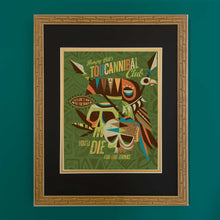 Load image into Gallery viewer, ONE 11 X 14 Inch Etched Bamboo Frame with Island Forest Design
