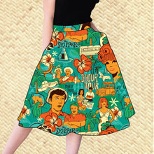 Load image into Gallery viewer, LAST CHANCE, &#39;Three Hour Tour 1st Edition&#39; Aloha Skirt with Pockets
