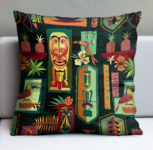 Gateway to Tiki Pillow Cover