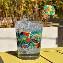 Load image into Gallery viewer, Adventure Begins Here Mai Tai Glass and Swizzle Set

