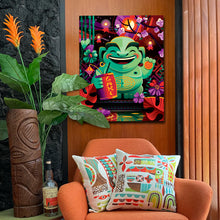 Load image into Gallery viewer, Laki Fortunę Autographed Canvas Giclee
