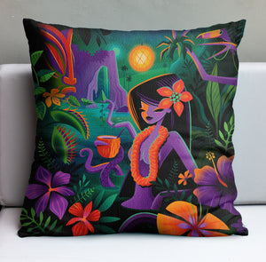 Lost Lagoon Pillow Cover