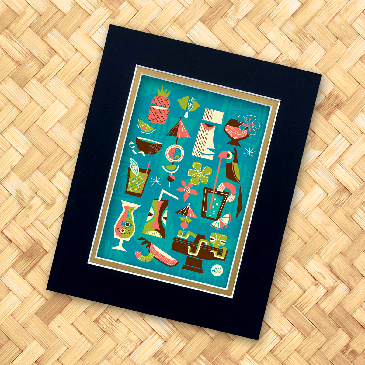 Mod Drinks Print – Jeff Granito Designs