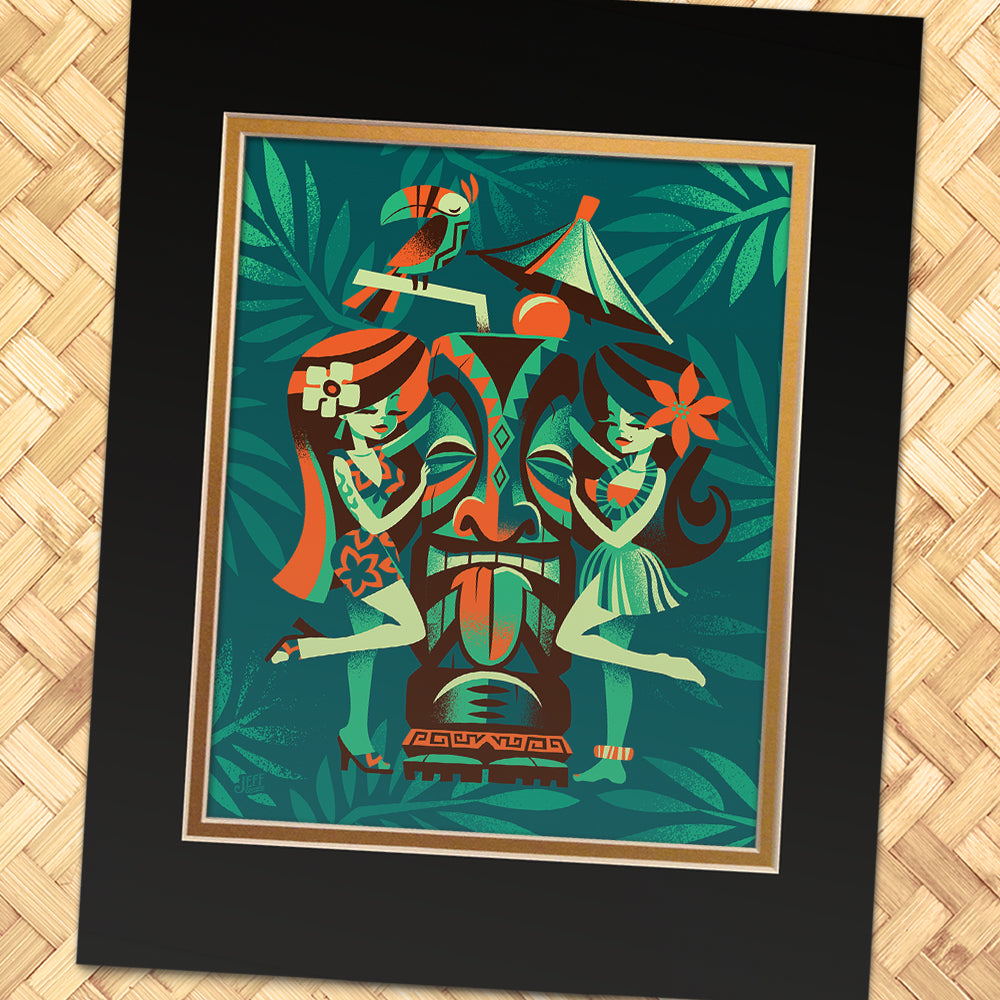Menage a Tiki Print – Jeff Granito Designs