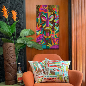 Tiki-Dee 12X24 Autographed Gallery Canvas Giclee