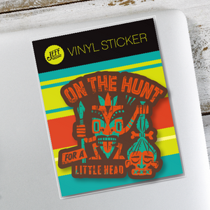 Head Hunter Vinyl Sticker