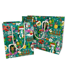Load image into Gallery viewer, Happiest Christmas Gift Bag Set of 2, Free Domestic Shipping
