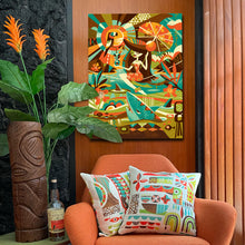 Load image into Gallery viewer, Portrait of a Wahine Sharks Autographed Canvas Giclee
