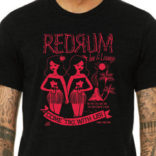 Load image into Gallery viewer, Red Rum Blacklight Reactive Unisex Tee
